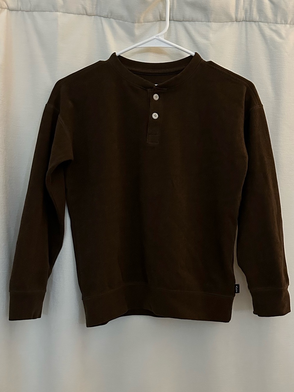 Abercrombie Kids Boy’s Brown Ribbed Sweater